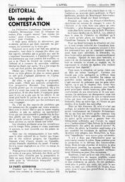   L'APPEL, LE MAGAZINE FRANCO-COLOMBIEN, 1968   , page 4