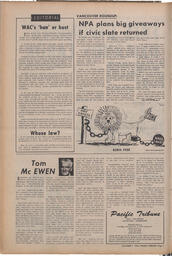   The Pacific Tribune - Friday, October 7, 1966   , page 2