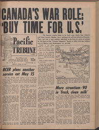   The Pacific Tribune - Friday, April 24, 1959   , page 1