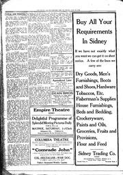 Sidney And Islands Review Thu, July 13, 1916 (Page 4)