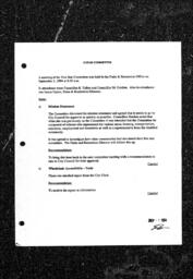 1994-09-01 - City of Port Coquitlam - Five Star Committee - Agenda