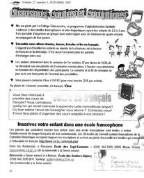   LA VOIX DES KOOTENAYS, 2007   , page 16