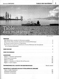   ANNUAIRE - FFCB, 2015   , page 3
