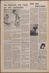 Le Soleil de Vancouver, October 19, 1973, page 6