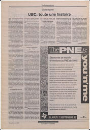 Le Soleil de Colombie, August 21, 1992, page 16