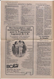 Le Soleil de Colombie, October 8, 1982, page 4