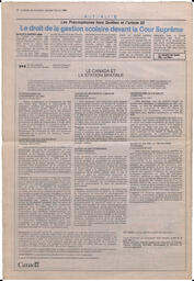 Le Soleil de Colombie, June 16, 1989, page 16