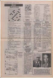 Le Soleil de Colombie, April 11, 1986, page 12