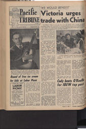  The Pacific Tribune - Friday, August 1, 1958   , page 8