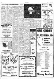 The Sidney Review Wed, April 6, 1977 (Page 6)
