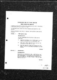1993-03-11 - City of Port Coquitlam - Parks & Recreation Committee - Minutes