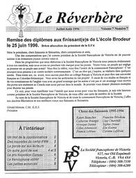  LE RÉVERBÈRE, 1996   , page 1