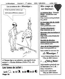  LE MOUSTIQUE PACIFIQUE, 2001   , page 18