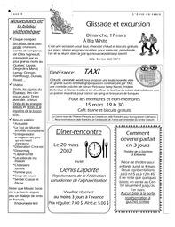   L'ANSE-AU-SABLE, 2002   , page 4