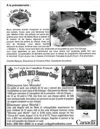   LE COIN DU PARC, 2013   , page 16