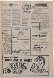 Le Soleil de Vancouver, June 15, 1973, page 11