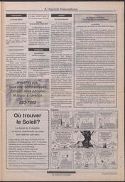 Le Soleil de Colombie, July 24, 1992, page 11