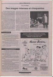 Le Soleil de Colombie, November 22, 1991, page 17