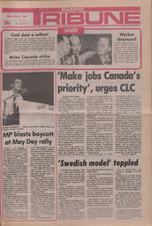  The Pacific Tribune - Friday, May 9, 1980   , page 1