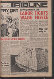   The Pacific Tribune - Friday, April 30, 1976   , page 1