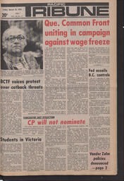   The Pacific Tribune - Friday, March 19, 1976   , page 1