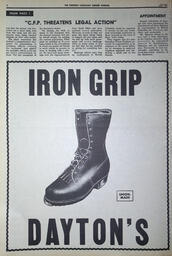   The Western Canadian Lumber Worker, Vol. XXXVI, No. 8, 2nd Issue Apr. 1967   , page 2