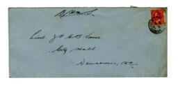 Envelope to J.F.C.B. Vance: 26-Jul-16