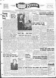 Saanich Peninsula And Gulf Islands Review Wed, January 14, 1959 (Page 1)