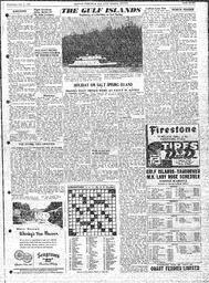 Saanich Peninsula And Gulf Islands Review Wed, July 17, 1957 (Page 7)