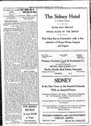 Sidney And Islands Review Fri, January 9, 1914 (Page 4)