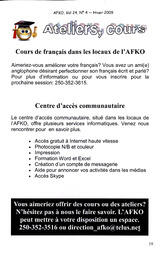   LA VOIX DES KOOTENAYS, 2009   , page 19