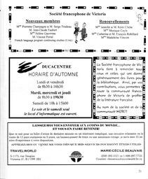   LE R�VERB�RE �CLAIR�, 2001   , page 21