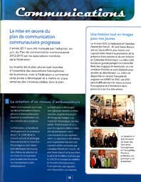   RAPPORT ANNUEL - FFCB, 2011-2012   , page 15