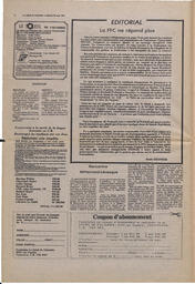 Le Soleil de Colombie, August 28, 1981, page 2
