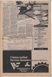 Le Soleil de Colombie, October 22, 1982, page 5