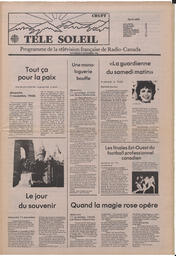 Le Soleil de Colombie, November 9, 1984, page 7