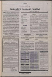 Le Soleil de Colombie, February 14, 1992, page 15