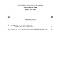 1992-02-17 - City of Port Coquitlam - Committee - Agenda
