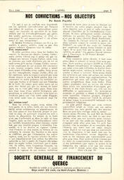   L'APPEL, LE MAGAZINE FRANCO-COLOMBIEN, 1966   , page 5