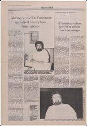 Le Soleil de Colombie, July 10, 1987, page 16