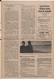 Le Soleil de Vancouver, February 7, 1969, page 8
