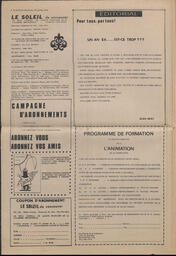 Le Soleil de Vancouver, October 23, 1970, page 2