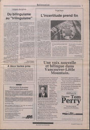 Le Soleil de Colombie, October 4, 1991, page 5