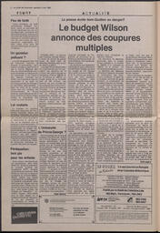 Le Soleil de Colombie, May 5, 1989, page 2