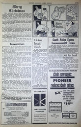   The Western Canadian Lumber Worker, Vol. XXVII, No. 23, 1st Issue Dec. 1960   , page 4