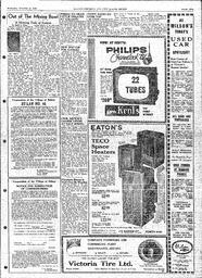 Saanich Peninsula And Gulf Islands Review Wed, November 23, 1955 (Page 9)