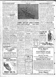 Saanich Peninsula And Gulf Islands Review Wed, June 9, 1954 (Page 10)