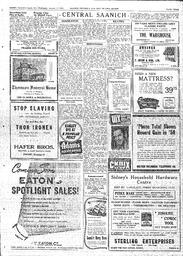 Saanich Peninsula And Gulf Islands Review Wed, January 17, 1951 (Page 3)
