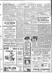 Saanich Peninsula And Gulf Islands Review Wed, February 13, 1952 (Page 3)