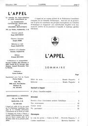   L'APPEL, LE MAGAZINE FRANCO-COLOMBIEN, 1966   , page 3